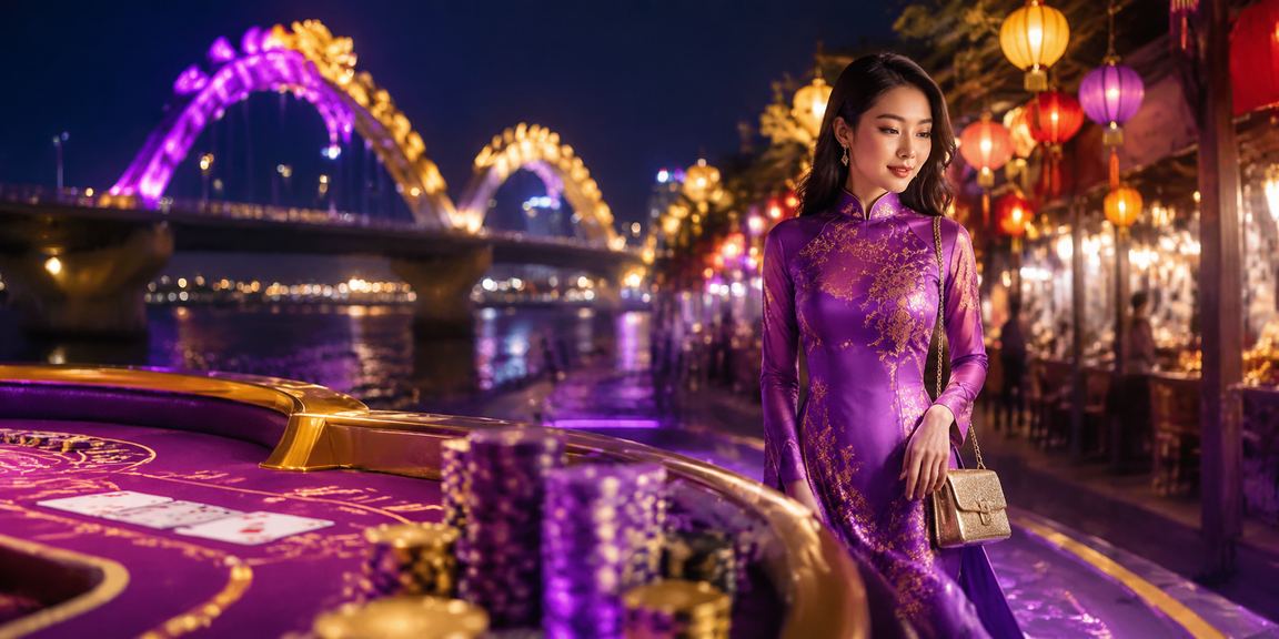 Bàn baccarat tại Đà Nẵng nơi người chơi tận hưởng casino live trực tiếp trên nền tảng trực tuyến